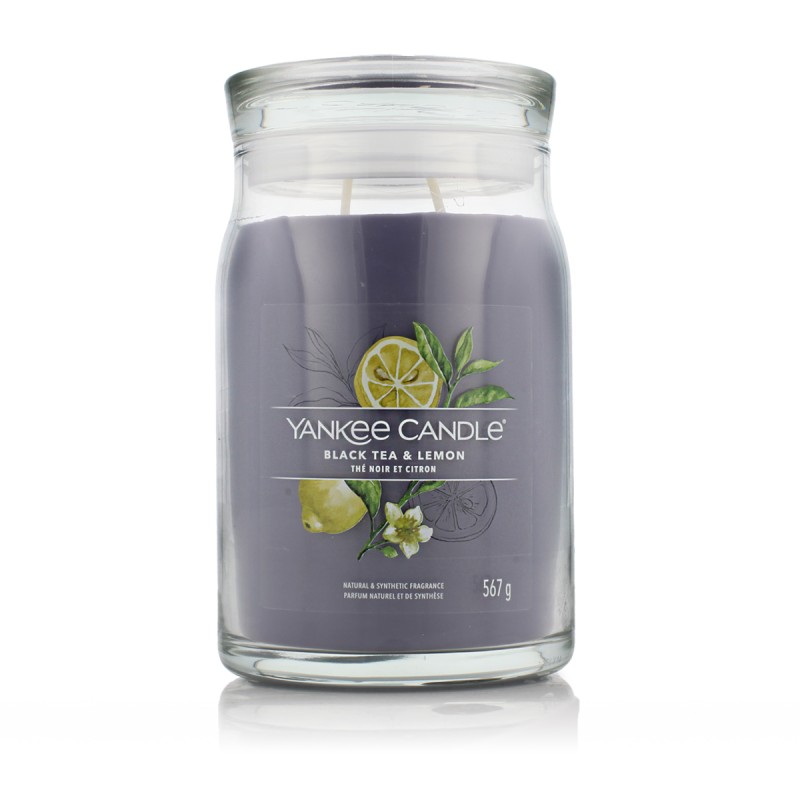Yankee Candle Signature Scented Candle Black Tea & Lemon 567 g