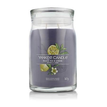 Yankee Candle Signature Scented Candle Black Tea & Lemon 567 g