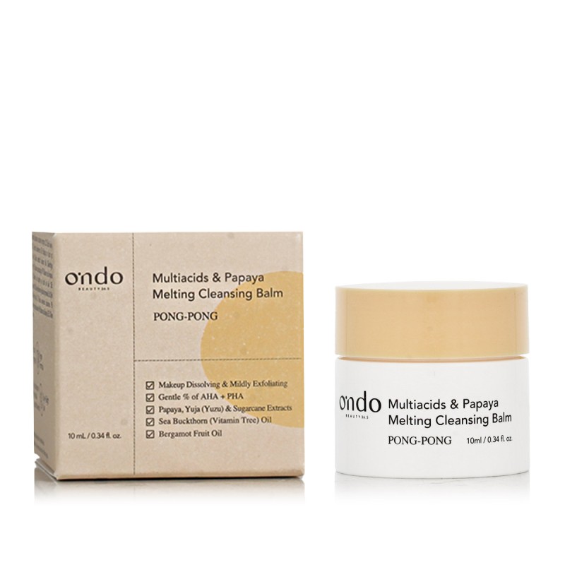 Ondo Beauty 36.5 PONG-PONG Multiacids & Papaya Cleansing Balm 10 ml