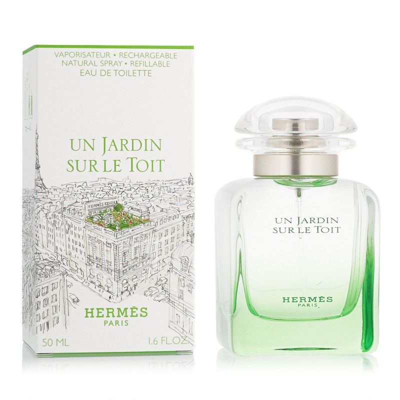 Hermès Un Jardin Sur le Toit Eau De Toilette Refillable 50 ml kvepalai unisex