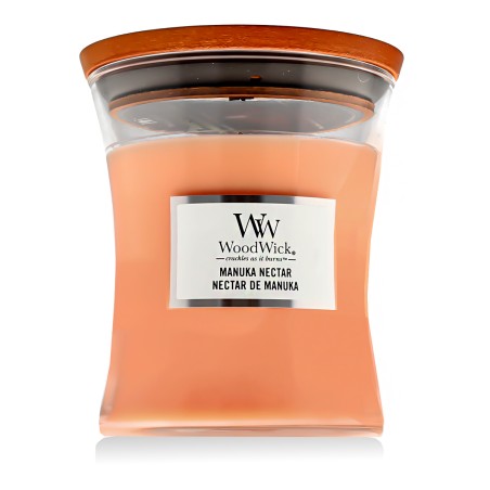 WoodWick Medium Hourglass Candles Scented Candle Manuka Nectar 275 g