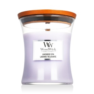 WoodWick Medium Hourglass Candles Scented Candle Lavender Spa 275 g