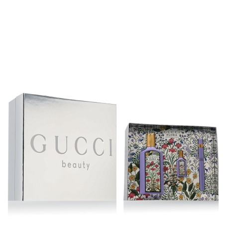 Gucci Flora Gorgeous Magnolia EDP 100 ml + EDP MINI 10 ml + EDP MINI 5 ml kvepalai moterims