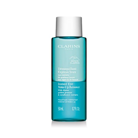 Clarins Instant Eye Make-Up Remover With Alpine Golden Gentian & Cornflower Extracts 125 ml