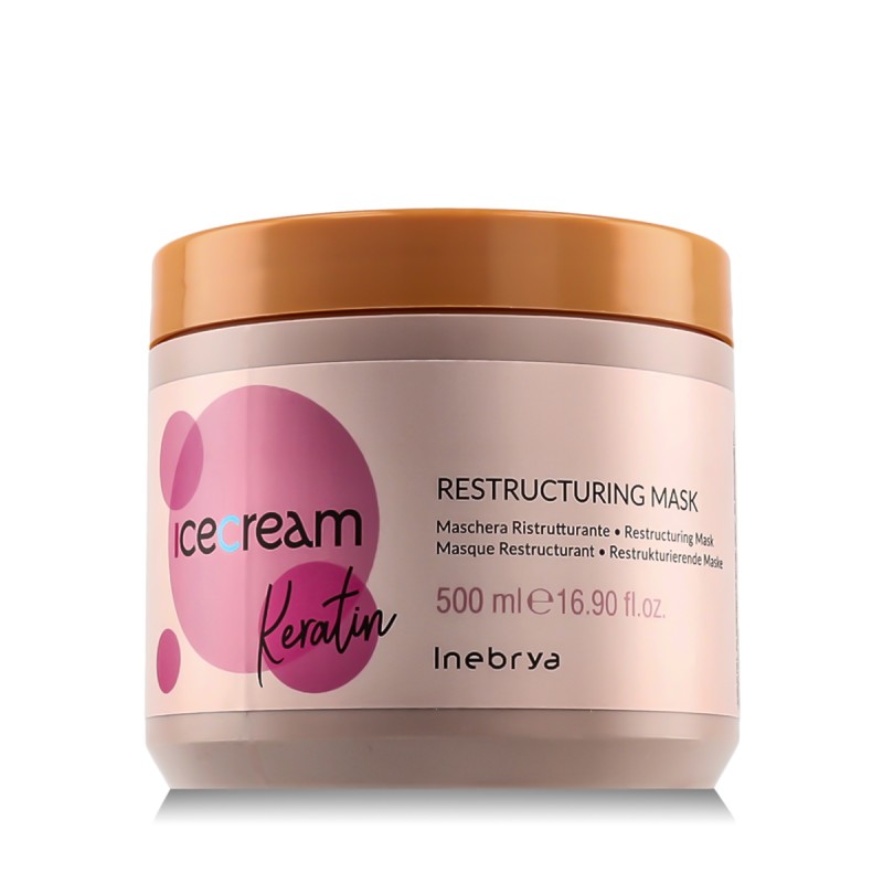 Inebrya Ice Cream Keratin Restructuring Mask 500 ml