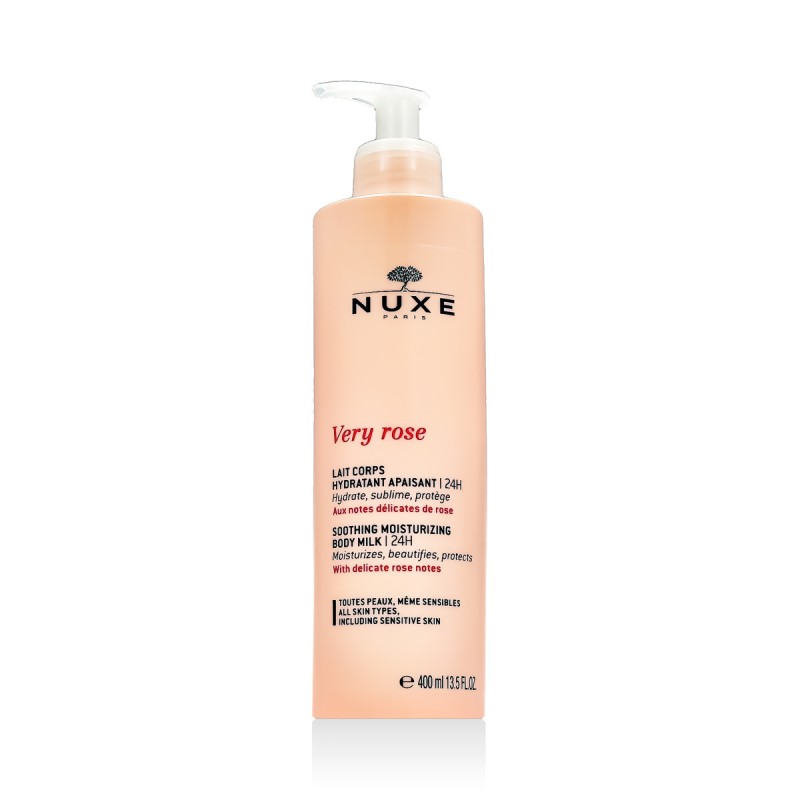Nuxe Very Rose Soothing Moisturizing Body Milk 400 ml
