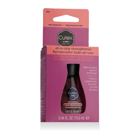 Cutex All-In-One Strengthener Fortifying Treatment Base & Top Coat 13,6 ml
