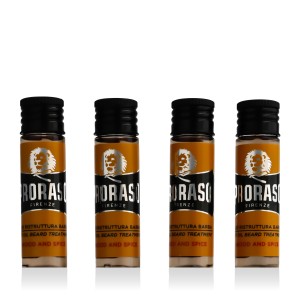 Proraso Wood and Spice Hot Beard Treatment Oil 4 x 17 ml 2