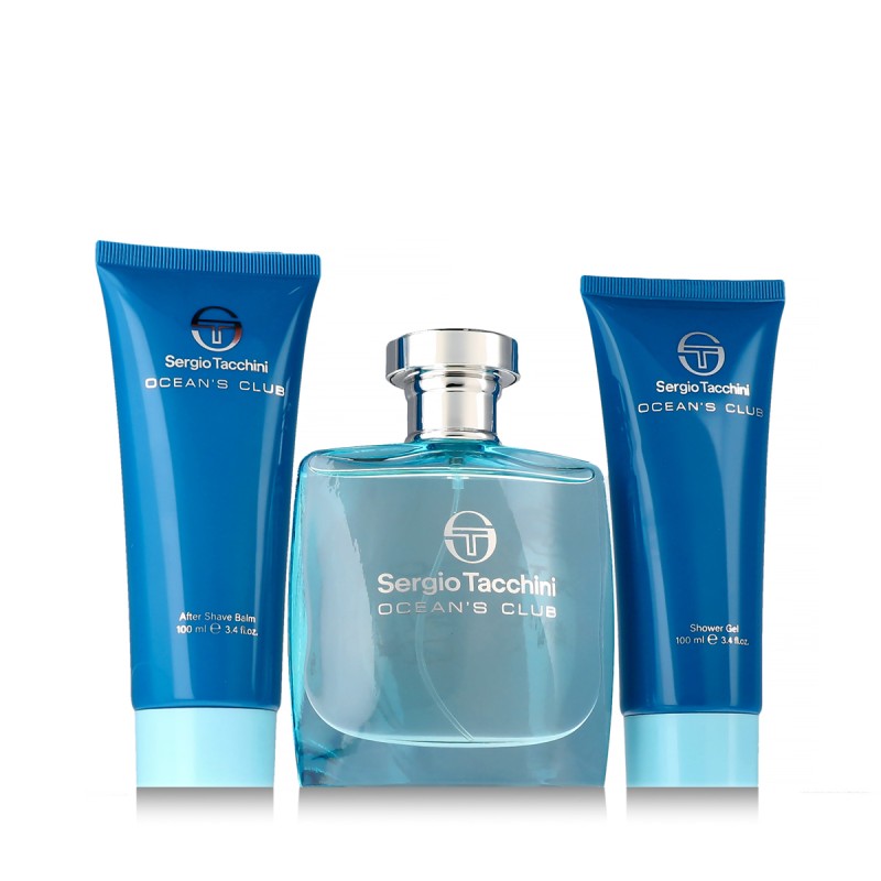 Sergio Tacchini Ocean's Club EDT 100 ml + ASB 100 ml + SG 100 ml vyrams