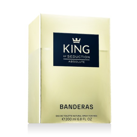Banderas King of Seduction Absolute Eau De Toilette 200 ml kvepalai vyrams