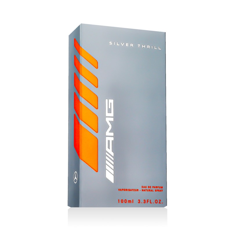 Mercedes-Benz AMG Silver Thrill Eau De Parfum Refillable 100 ml kvepalai vyrams