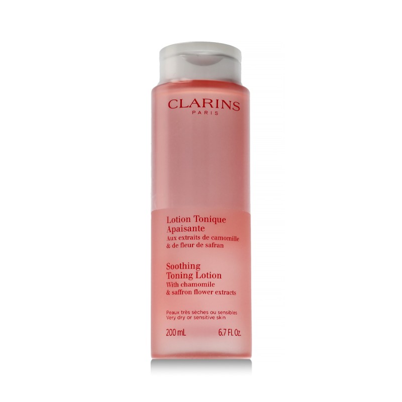 Clarins Soothing Toning Lotion Camomile & Saffron Flower (Very Dry or Sensitive Skin) 200 ml