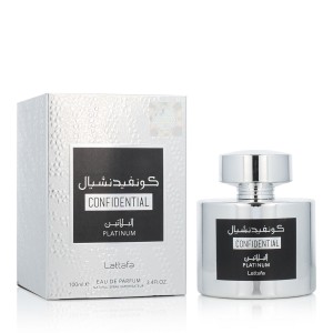 Lattafa Confidential Platinum Eau De Parfum 100 ml kvepalai vyrams