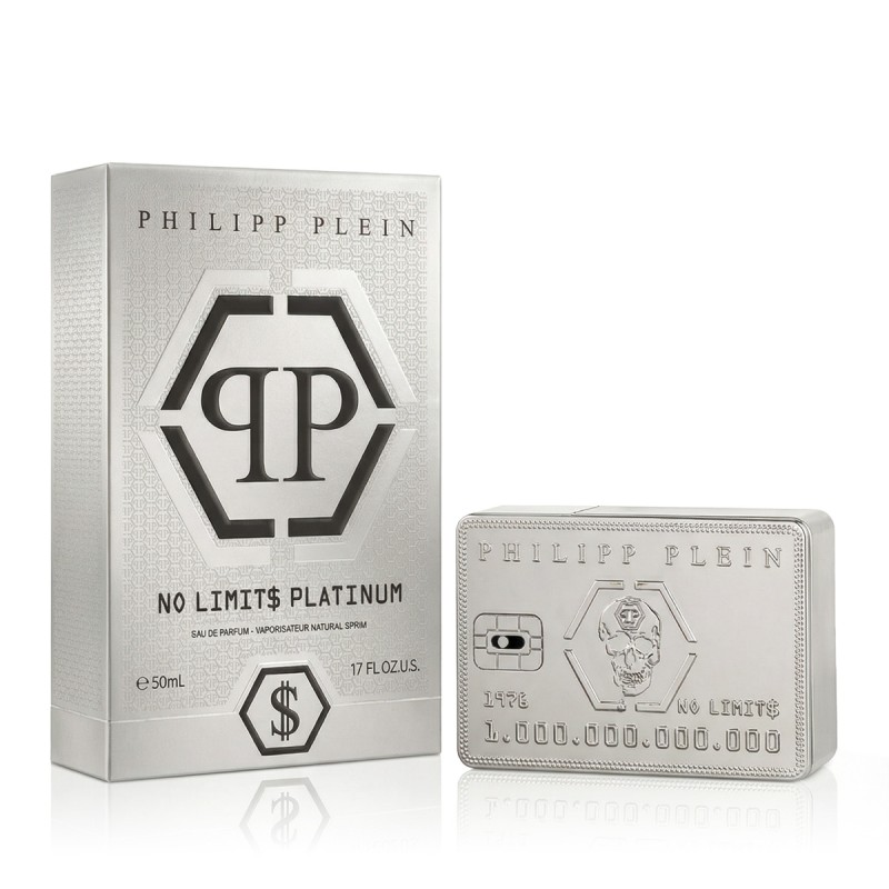 Philipp Plein No Limit$ Platinum Eau De Parfum 50 ml kvepalai vyrams