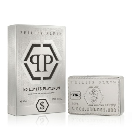 Philipp Plein No Limit$ Platinum Eau De Parfum 50 ml kvepalai vyrams