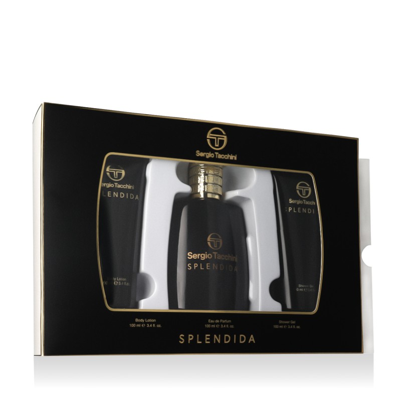 Sergio Tacchini Splendida EDP 100 ml + SG 100 ml + BL 100 ml kvepalai moterims