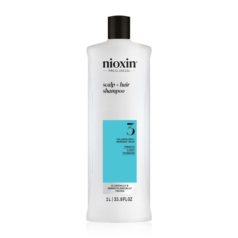 Nioxin System 3 Color Safe Cleanser Shampoo 1000 ml