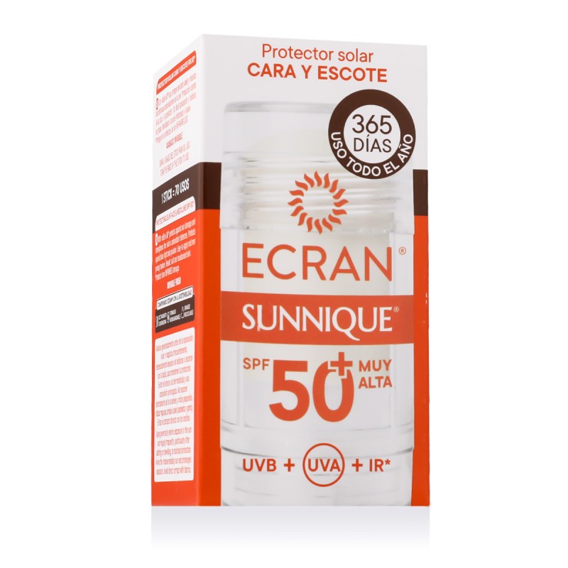 Ecran Sunnique Face And Neckline Stick SPF 50+ 30 ml