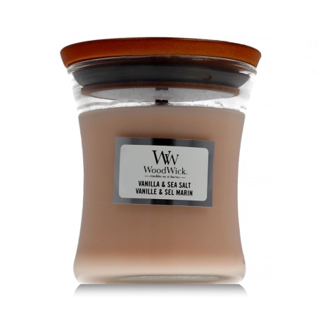 WoodWick Mini Hourglass Candles Scented Candle Vanilla & Sea Salt 85 g