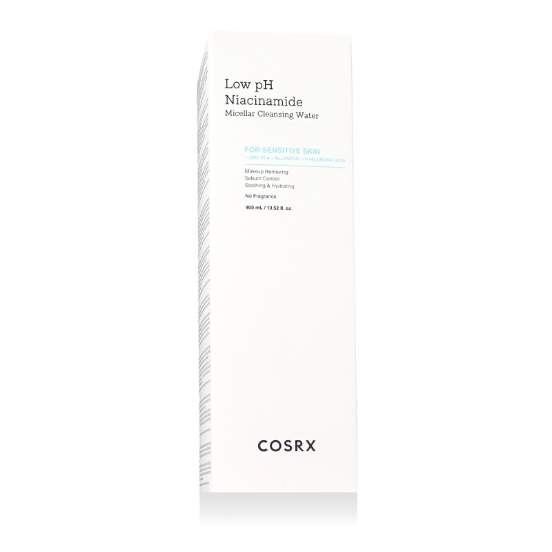 COSRX Low pH Niacinamide Micellar Cleansing Water For Sensitive Skin 400 ml