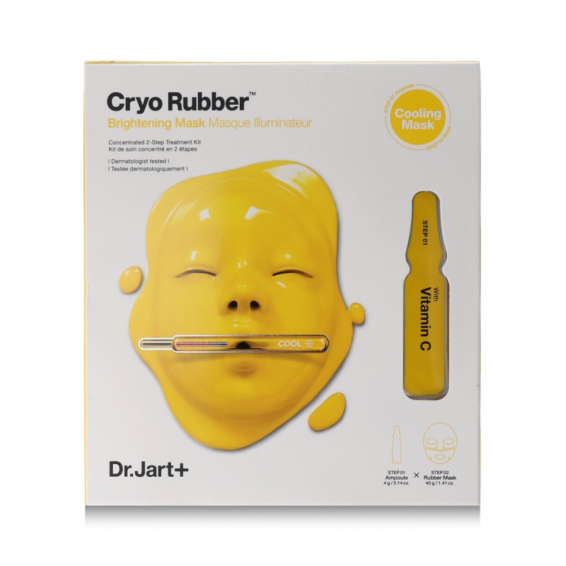 Dr.Jart+ Cryo Rubber Brightening Vitamin C 4 g Ampoule + 40 g Mask