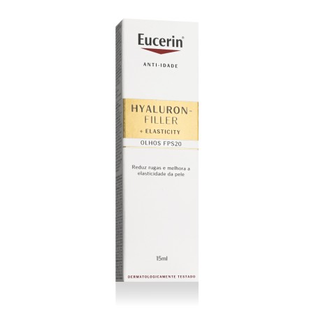 Eucerin Anti-Edad Hyaluron-Filler + Elasticity Eye Cream SPF 20 15 ml