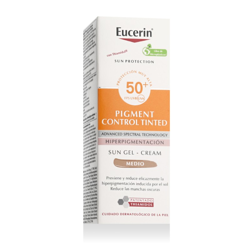 Eucerin Pigment Control Tinted Sun Gel-Cream SPF 50+ 50 ml