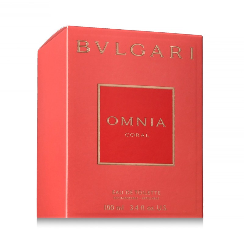 Bvlgari Omnia Coral Eau De Toilette Refillable 100 ml kvepalai moterims