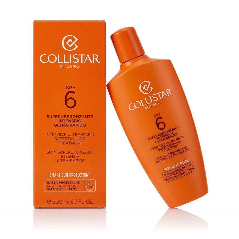Collistar Smart Sun Protection Intensive Ultra-Rapid Supertanning Treatment SPF 6 200 ml
