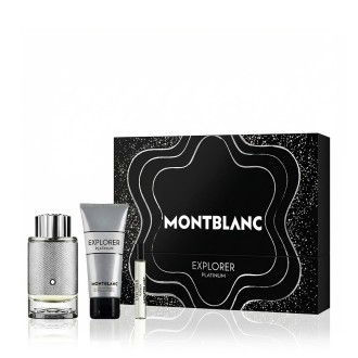 Montblanc Explorer Platinum EDP 100 ml + EDP MINI 7.5 ml + SG for Body & Hair 100 ml vyrams