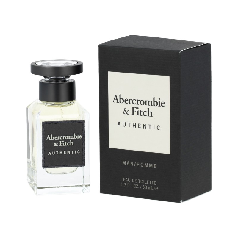 Abercrombie & Fitch Authentic Man Eau De Toilette 50 ml kvepalai vyrams