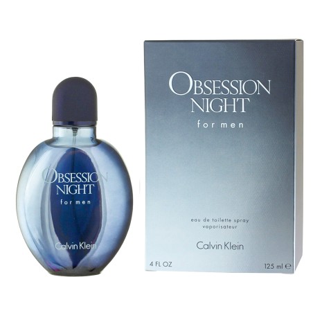 Calvin Klein Obsession Night for Men Eau De Toilette 125 ml kvepalai vyrams