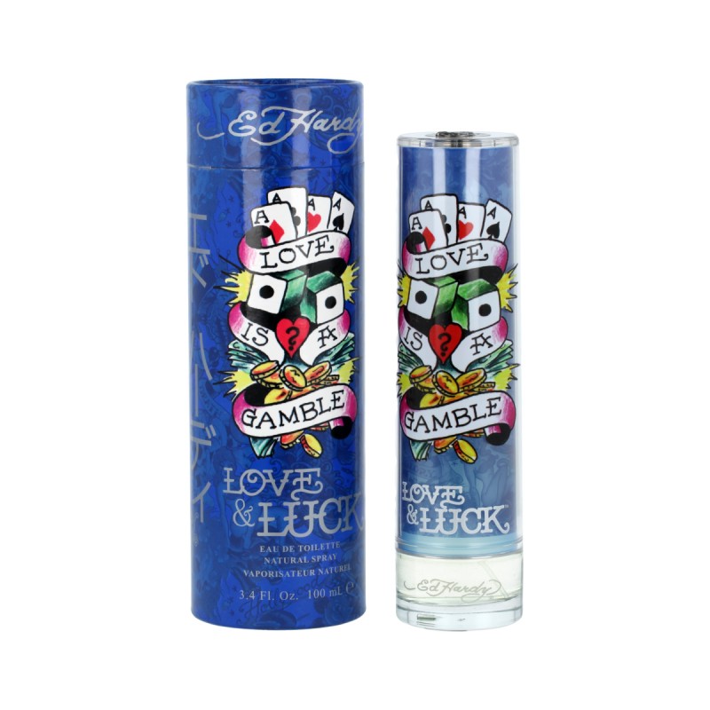 Christian Audigier Ed Hardy Love & Luck Men Eau De Toilette 100 ml kvepalai vyrams