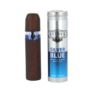 Cuba Silver Blue Eau De Toilette 100 ml kvepalai vyrams