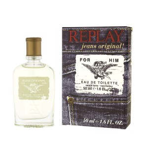 Replay Jeans Original for Him Eau De Toilette 50 ml kvepalai vyrams