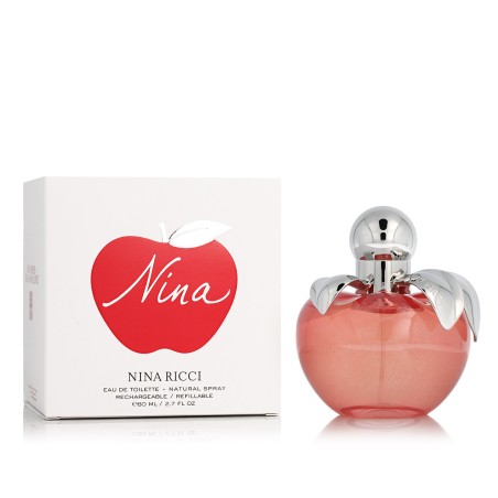Nina Ricci Nina Eau De Toilette Refillable 80 ml kvepalai moterims