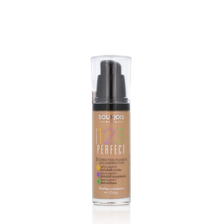 Bourjois Paris 123 Perfect Foundation 16 Hour SPF 10 (55 Dark Beige) 30 ml