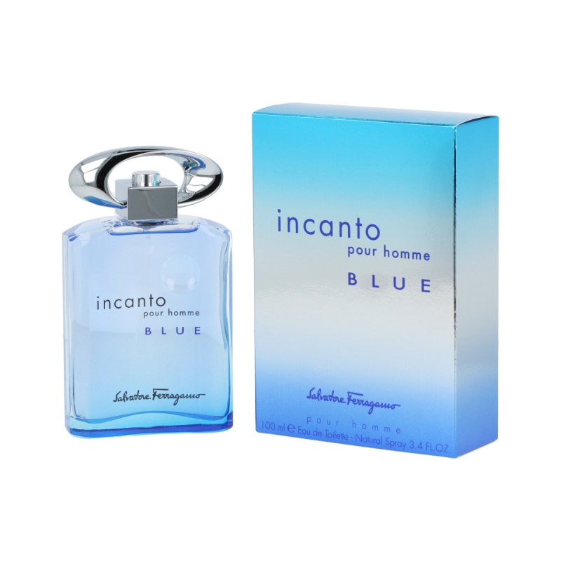 Salvatore Ferragamo Incanto Blue Pour Homme Eau De Toilette 100 ml kvepalai vyrams