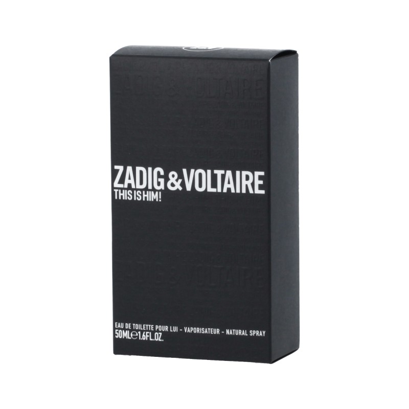 Zadig & Voltaire This is Him Eau De Toilette 50 ml kvepalai vyrams