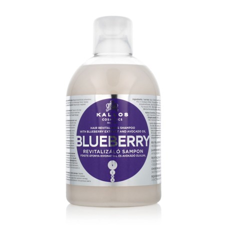 Kallos Hair Shampoo With Blueberry Extract And Avocado Oil 1000 ml