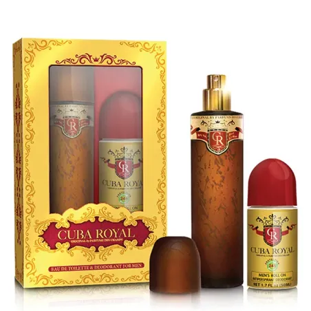 Cuba Royal EDT 100 ml + DEO Roll-On 50 ml kvepalai vyrams