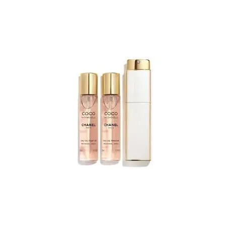 Chanel Coco Mademoiselle EDP refillable 20 ml + EDP refill 2 x 20 ml