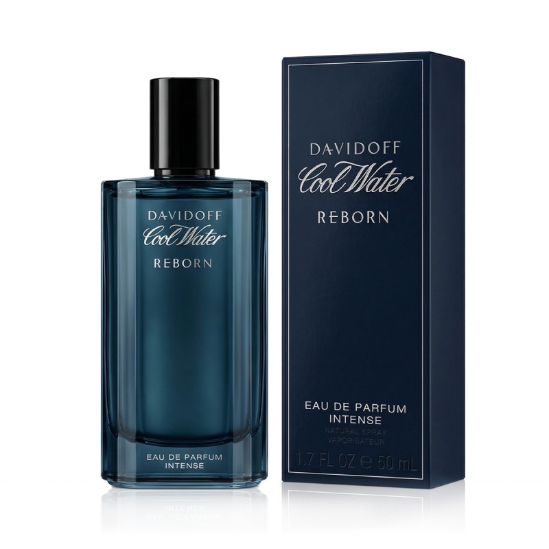 Davidoff Cool Water Reborn Eau De Parfum Intense 50 ml kvepalai vyrams