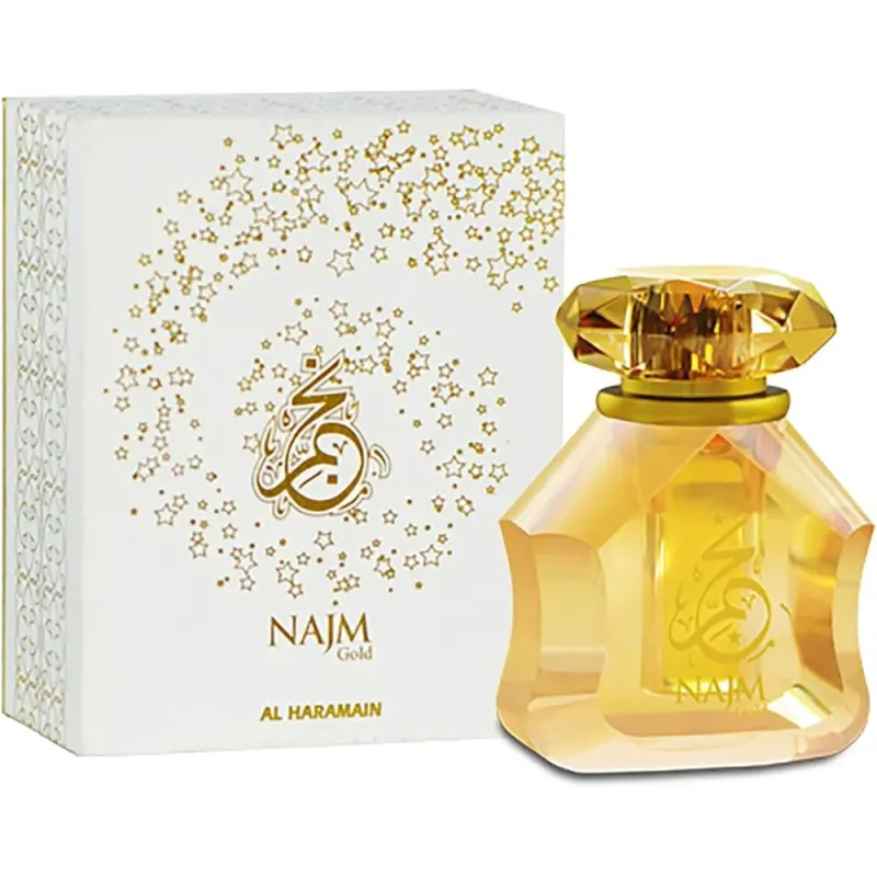 Al Haramain Najm Gold Perfumed Oil 18 ml kvepalai unisex