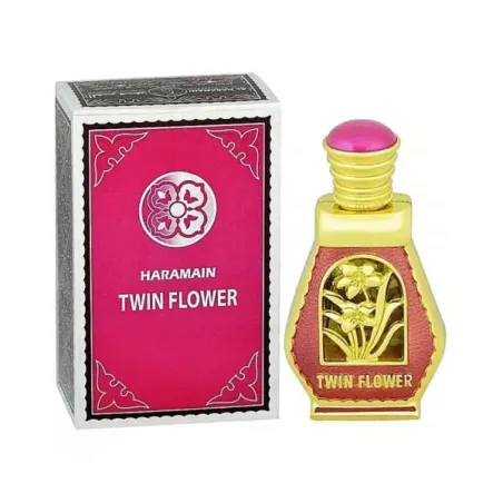 Al Haramain Twin Flower Perfumed Oil 15 ml kvepalai moterims