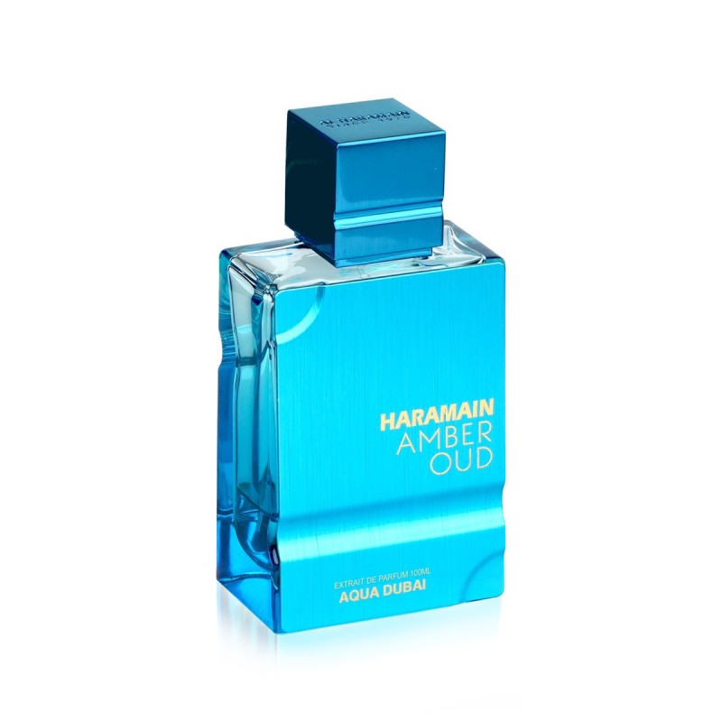 Al Haramain Amber Oud Aqua Dubai Extrait de Parfum 200 ml + Pocket Spray Refillable unisex