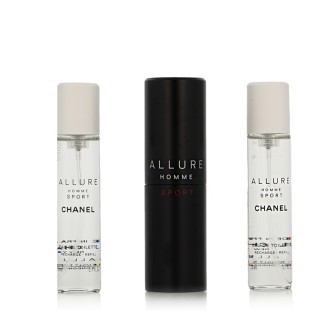 Chanel Allure Homme Sport EDT Refillable 20 ml + EDT Refill 2 x 20 ml vyrams