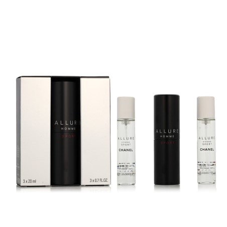 Chanel Allure Homme Sport EDT Refillable 20 ml + EDT Refill 2 x 20 ml vyrams
