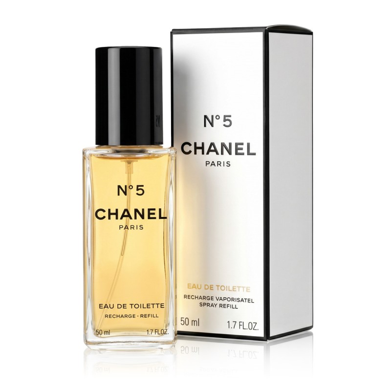 Chanel No 5 Eau De Toilette Refillable 50 ml kvepalai moterims