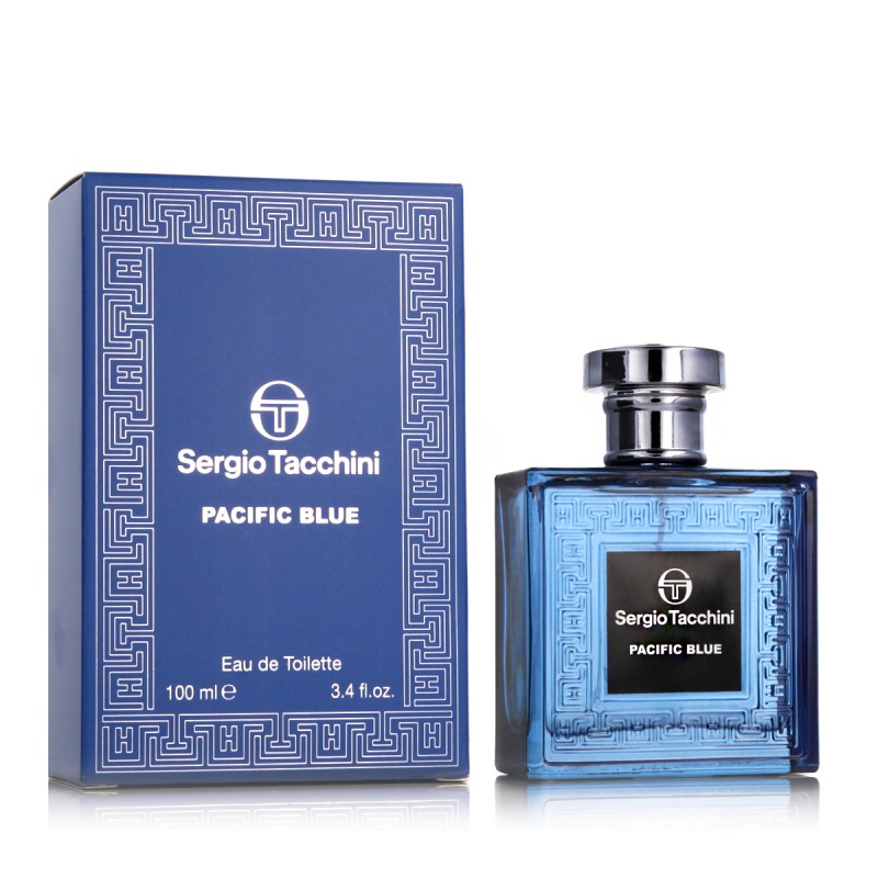 Sergio Tacchini Pacific Blue Eau De Toilette 100 ml kvepalai vyrams
